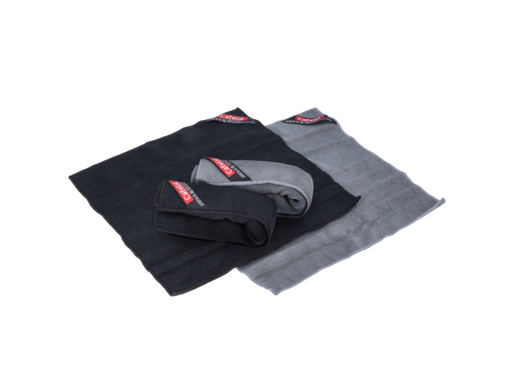 Barista cloth set microfiber / 4 pcs. in 3 sizes / Professional Cleani