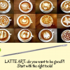 BESTONZON 2pcs Coffee Latte Foam Art Pen Spatola Ago Strumento Barista inossidabile Colore casuale 