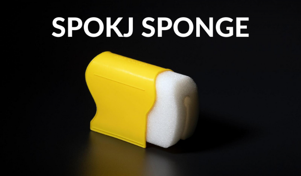 Handy and useful: Spokj Sponge is a real support for the barista