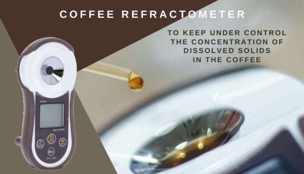 Do you want to become a little espresso chemist? You can't do without the refractometer