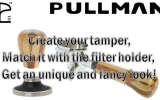 Pullman Tampers and filter holders handles now on Edo Barista!