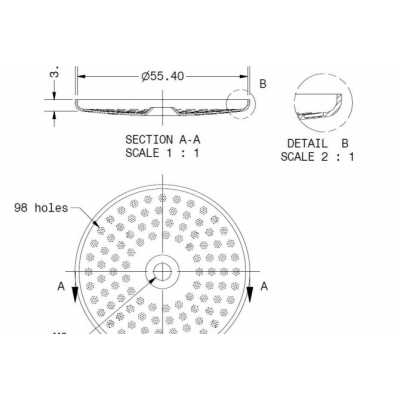 NANOQUARTZ SHOWER SCREEN SI 200 NT 