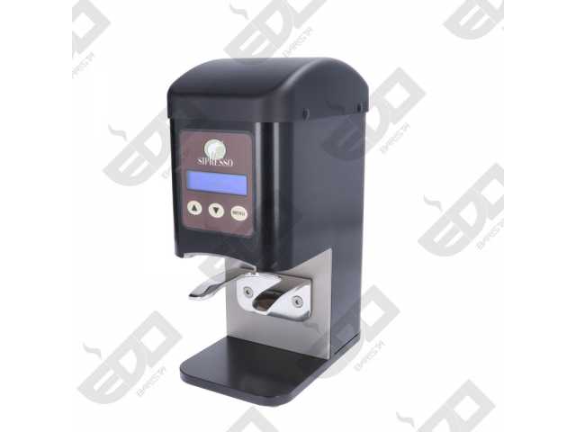 PRESSINO AUTOMATICO PROFESSIONALE SIPRESSO - NERO Ø53 mm