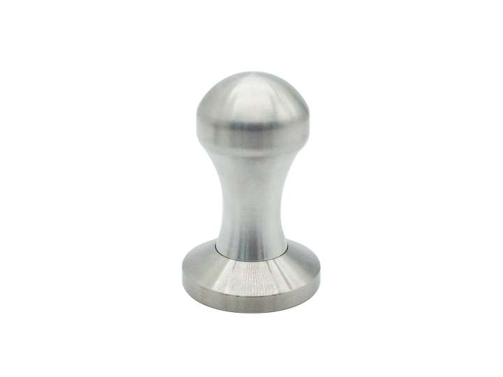 PRESSINO PER ESPRESSO IN ALLUMINIO CON UNA BASE FLAT IN INOX DA  58mm