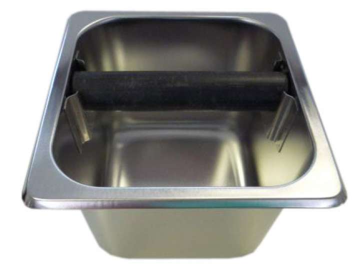 STAINLESS STEEL KNOCK BOX 4