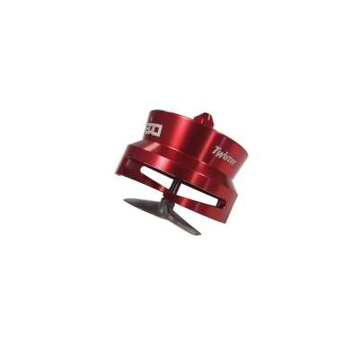 COFFEE DISTRIBUTION TOOL TWISTER -  RED