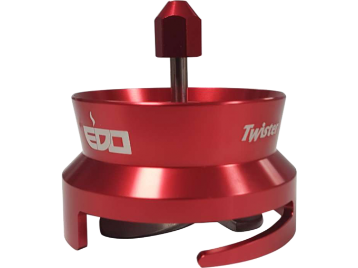 COFFEE DISTRIBUTION TOOL TWISTER -  RED