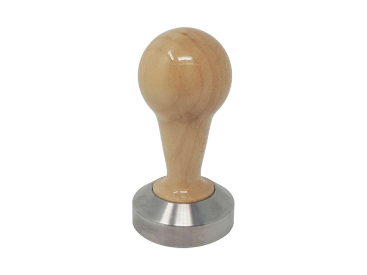 TAMPER COMPETIZIONE IN MAPLE WOOD AND STAINLESS STEEL - 57.5mm
