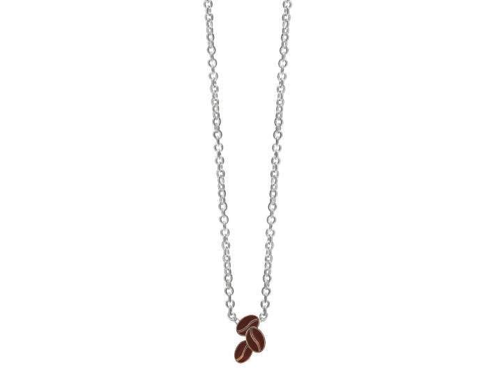 COFFEE BEAN BROWN NACKLACE 