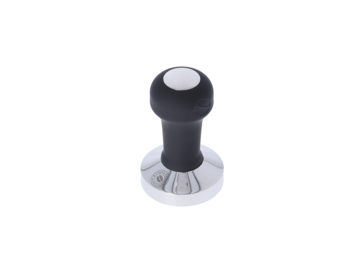 TAMPER CREMA PRO - BLACK WITH Ø 58mm FLAT BASE 