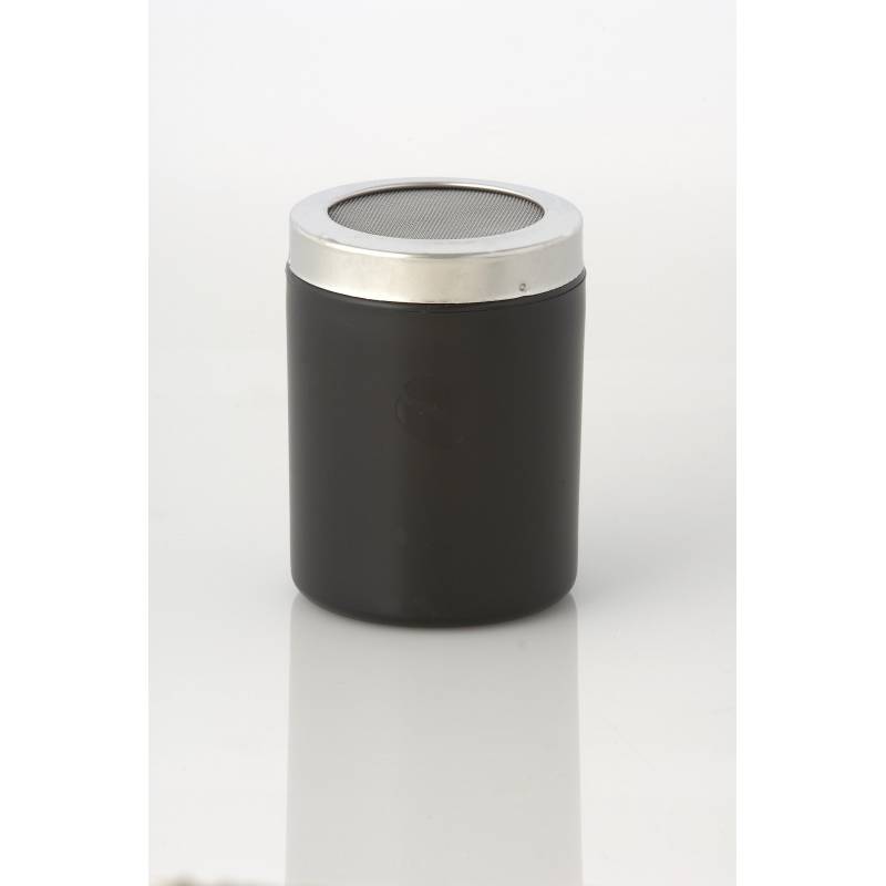 BLACK COCOA SHAKER WITH SMALL HOLES