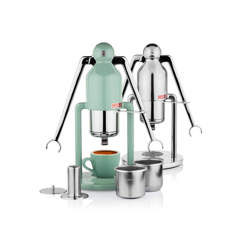 Do you want an espresso at home like at the bar? With Cafelat's Manual  Robot you can!