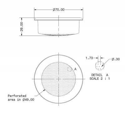 FILTRO B70 2 T C H26 E